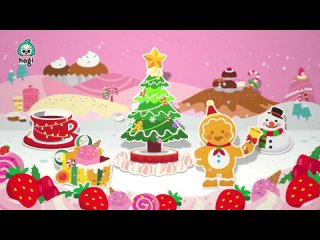 Learn Colors with Santa Hogi and more!   Compilation   Christmas Colors  Songs   Hogi Kids