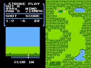 Golf (NES) - Полное прохождение игры