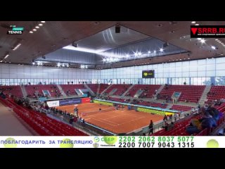 Теннис.  Мэдисон Киз -  Людмила Самсонова. WTA 1000  Мадрид. 27 апреля 2024.