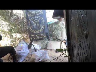 🇵🇸  ‍   Al-Quds Brigades: Scenes from the mortar lava with which the Mujahideen of the Al-Quds Brigades destroyed the military c