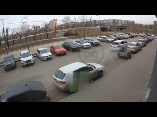 Пьяная девушка на Porsche в Челябинске