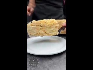 Ленивый торт Наполеон
