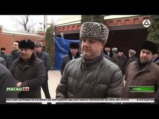 В Ингушетии состоялись похороны военнослужащего, погибшего на Украине