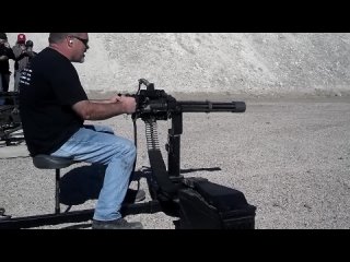 1000 round burst M134 Dillon Mini gun