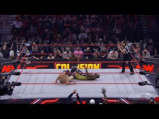 Another episode of AEWCollision and another match that reaffirms our love for pro wrestling - -