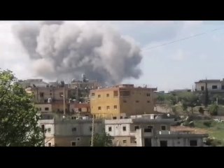 Кадры последствий атаки израильских самолетов вблизи Баальбека на востоке Ливана Как сообщает телеканал Al Mayadeen, ракет