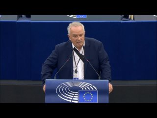 Очень эффектное выступление евродепутата из Словакии на пленарном заседании в Страсбурге