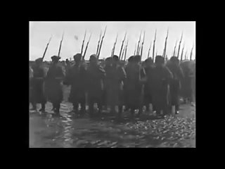 Парад сибирской армии  Колчака, 1919 г.