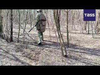 A sniper of the 42nd Guards Division from the Dnepr Battlegroup destroyed two Ukrainian snipers near the settlement of Rabotin