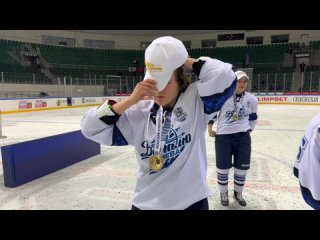 Эмоции Фанузы Кадировой после победы в финале Кубка ЖХЛ