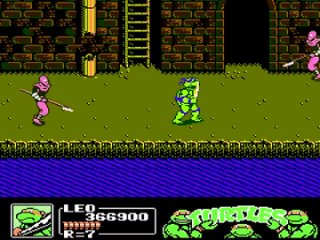 Teenage Mutant Ninja Turtles III The Manhattan Project (NES) - Полное прохождение игры