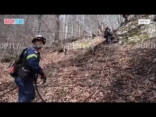 🇬🇷 Экстренные службы Греции борются с лесным пожаром, бушующим в регионе Пиерия