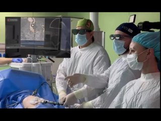 Кубанские врачи – медики ККБ №2 – впервые применили технологии дополненной реальности при проведении операции. Выполнена она был