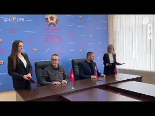 «Подписание соглашения о сотрудничестве с Народным советом Луганской народной республики становится важным этапом в развитии уже