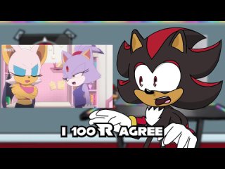 AMY’S MAID OUTFIT?! Shadow Reacts To Amy, Rouge and Blaze’s Sleepover!