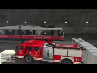 PS 4 GTA 5 #107 Майкл Задание Пожарная Машина Прохождение