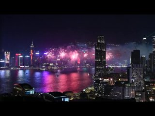 Новогодний фейерверк в Гонконге Раскрытые факты