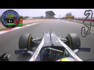 F1 2012 Maldonado Spain qualifying onboard