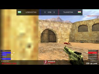 Шоу-Матч по CS 1.6 [Узбекистан -vs- Таджикистан] 1map @kn1fe TV