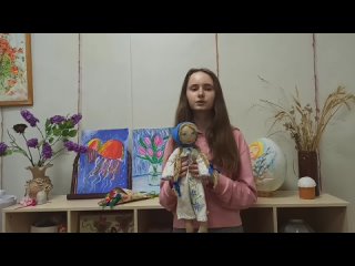 Видеопрезентация куклы “Василинка“