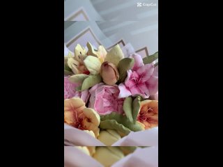 Видео от Зефирные букеты-Съедобные цветы