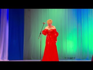 Лариса Филиппова-Лория с песней «Моя весна» на концерте хангаласцев в Сахатеатре. 6 марта 2024 года