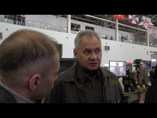 Shoigu - examined promising samples of military equipment: