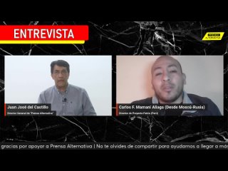 '24-02-17 -Desde Rusia, Peruano nos cuenta qu est pasando en el Dombs -Entrevista con Carlos Mamani -@Prensa Alternativa YT