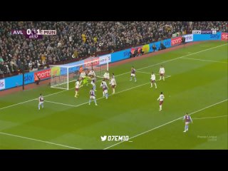 Гол: Дуглас Луис | Астон Вилла 1:1 Манчестер Юнайтед