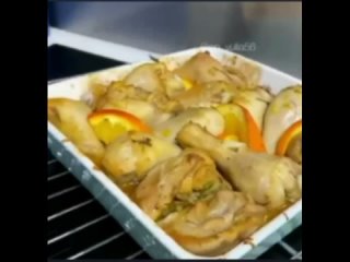 Пряная курочка в апельсинах🔥