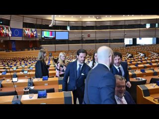 Принцпара в Европейском парламенте в Брюсселе, 11 апреля 2024