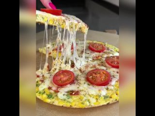 А-ля пицца из кукурузы