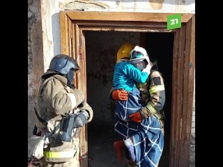 На пожаре в Златоусте спасли трех человек