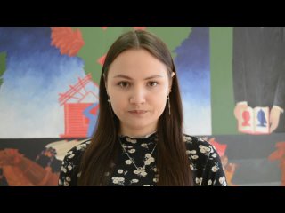 Иванова Мария, студентка ЧГПУ им. И.Я. Яковлева, участвует в акции “Читаем “Нарспи“ вместе“