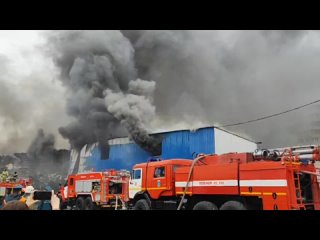 Журналист ИА ZabNews с места пожара в Чите