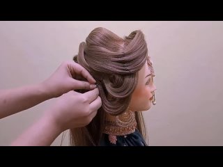 A-J Beauty Parlour- - Bridal hairstyle l kashee hair style l bridesmaid hairstyles l hair style girl l wedding hairstyle