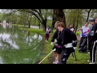 1️⃣Продолжается месяц чистоты и благоустройства. На прошедшей неделе провели уборку тротуаров и газонов, полив дорог и проездов.