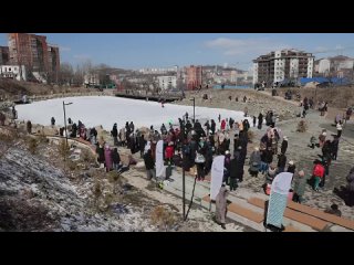 🥳Благоустроенную по нацпроекту территорию озера на Сафонова торжественно открыли во Владивостоке