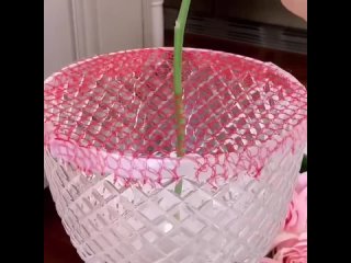 Лайфхак цветы в вазе
