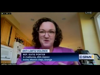 Valeurs occidentales : Katie Porter, membre de la Chambre des reprsentants des tats-Unis, a dclar que le terme  pdophile