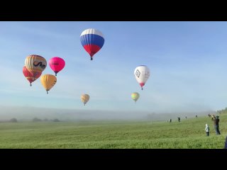В небо над Переславлем-Залесским полетели воздушные шары