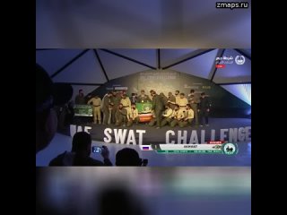 ️️️ Команда «АХМАТ» по итогам дня соревнований спецназа UAE SWAT CHALLENGE 2024 с большим отрывом за