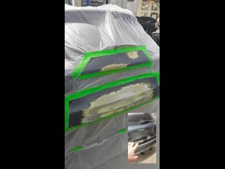 Mercedes GLC ч.2: Подготовка к покраске после кузовных работ [Промаляр]