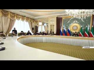 ️ ️ ️Глава ЧР Рамзан Кадыров провел совещание с руководящим составом силовых ведомств и правоохранительных органов ЧР