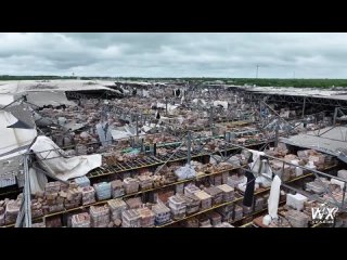 😨 Последствия прохождения торнадо 🌪 по городу Мариетта в Оклахоме, США 🇺🇸