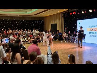 Pedro and Ilse - Jack and Jill - 3rd place - Warsaw Zouk Festival - 2024