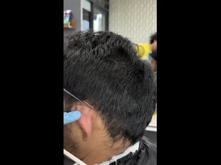 Hass Barber - Man’s hairstyle learn how to do a full scissors trim haircut (tutorial )#tutorial #scissors #barber
