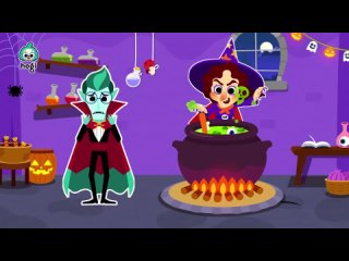 Halloween Witch’s Brew   Learn words for Halloween   Halloween Songs   Learn English with Hogi