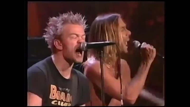 Iggy Pop and SUM 41 Little Know it All + Lust for life (live MTV Latin America