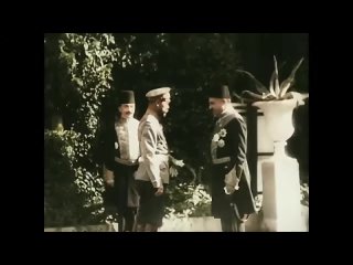 Государь Император Николай II принимает турецкого посла в Ливадии. 1909